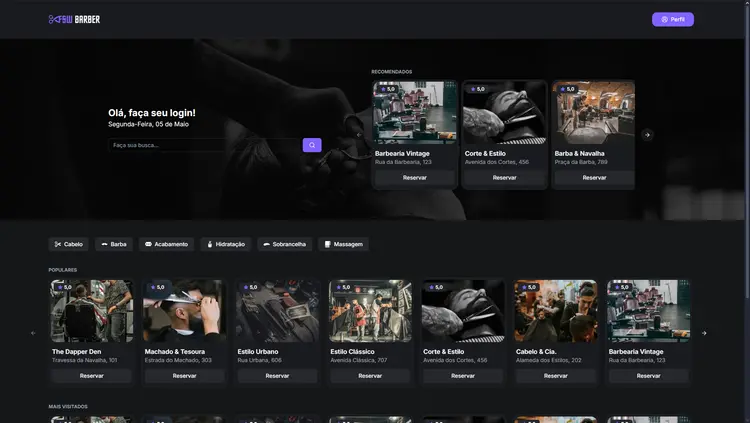 Aplicação FSW Barber